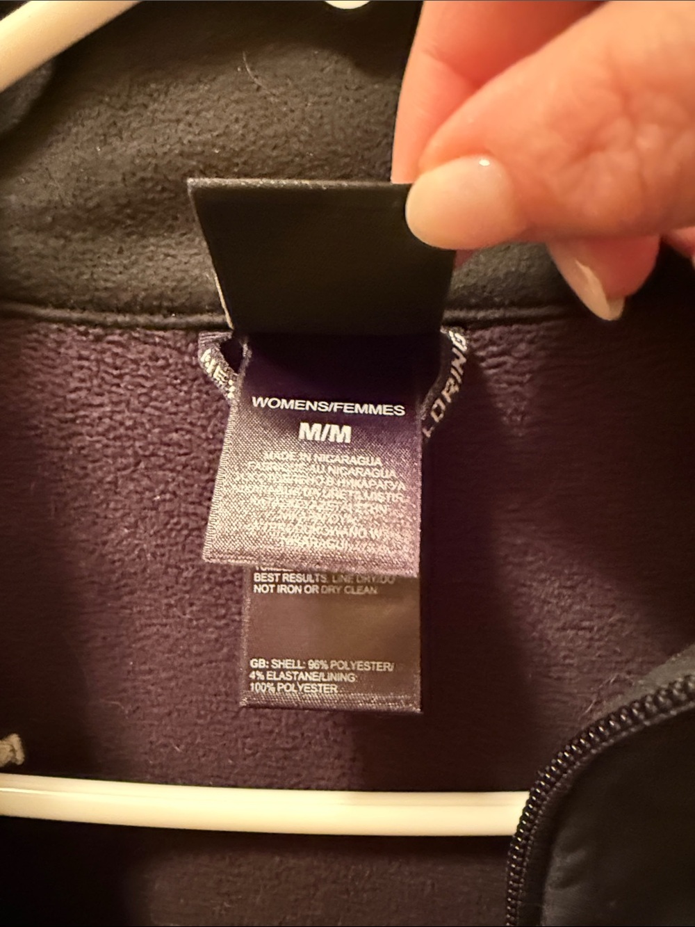 The North Face Black Softshell Zip Jacket - Picture 3 of 3
